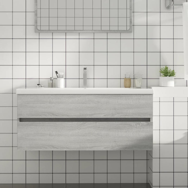 Badrumsskåp Hantverksmässig Ek 41X38,5X45 Cm Konstruerat Trä