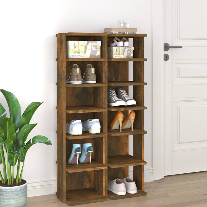 Skohyllor 2 St 27,5X27X102 Cm