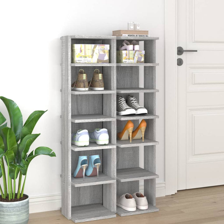 Skohyllor 2 St 27,5X27X102 Cm