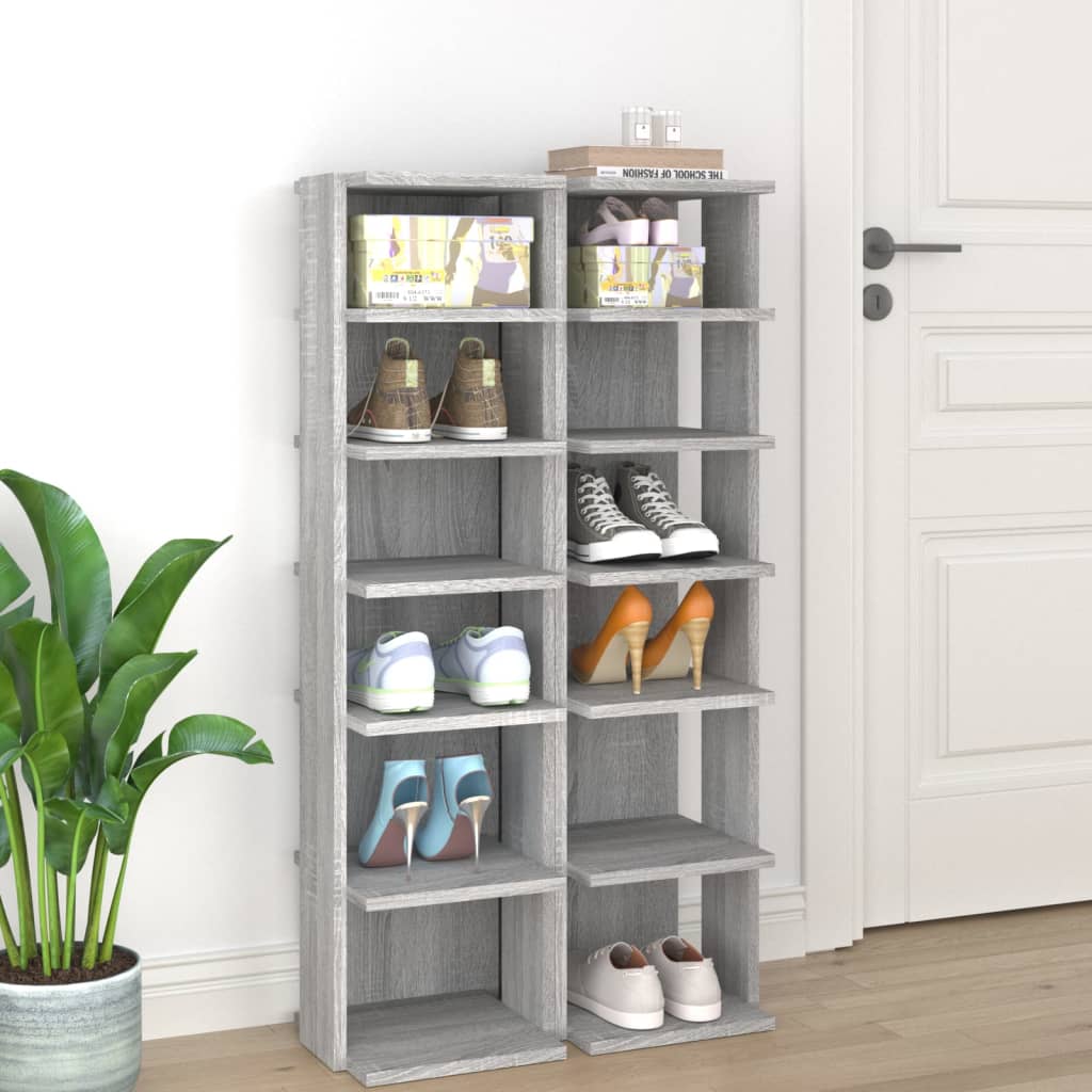 Skohyllor 2 St 27,5X27X102 Cm