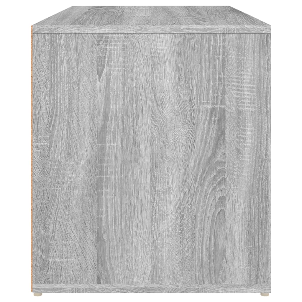 Hallbänk 80X40X45 Cm -Ek Konstruerat Trä