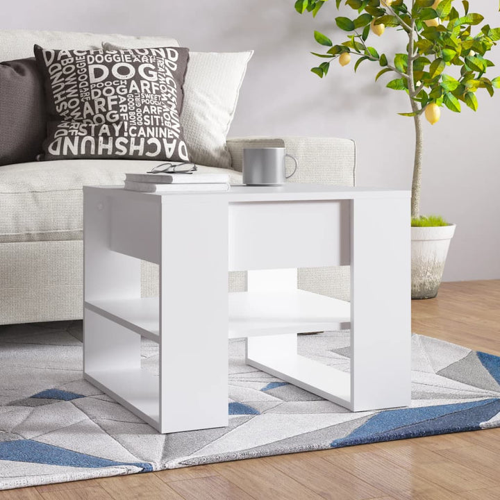 Soffbord 55,5X55X45 Cm Konstruerat Trä