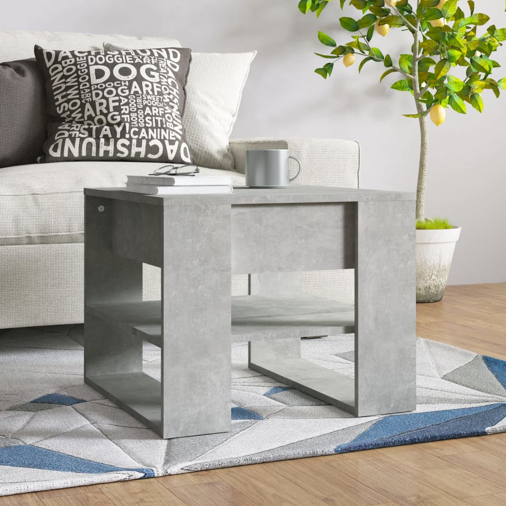 Soffbord 55,5X55X45 Cm Konstruerat Trä