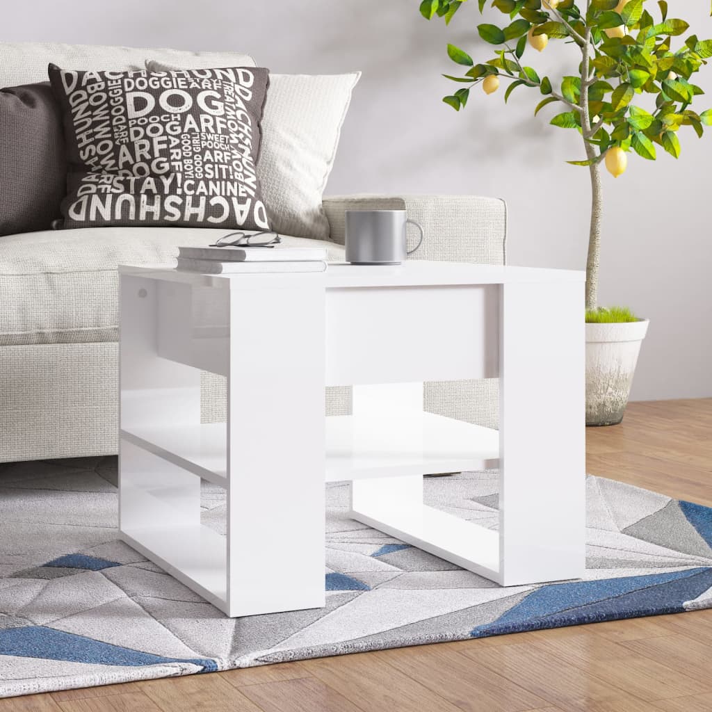 Soffbord 55,5X55X45 Cm Konstruerat Trä