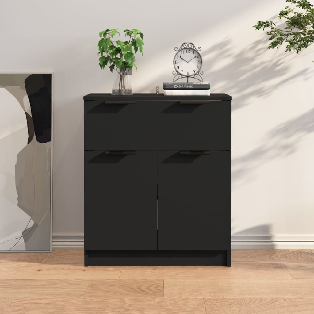 Skänk Ek 60X30X70 Cm Konstruerat Trä