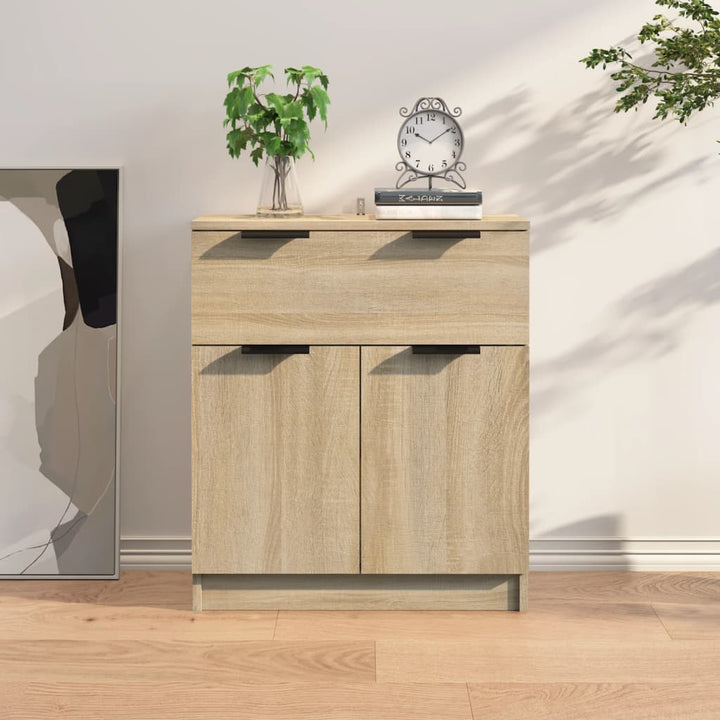 Skänk Ek 60X30X70 Cm Konstruerat Trä