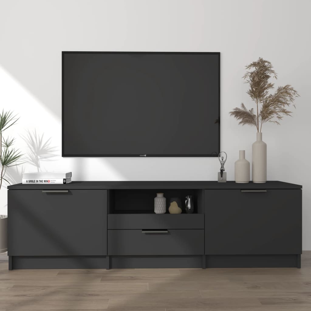 Tv-Bänk 140X35X40 Cm Konstruerat Trä