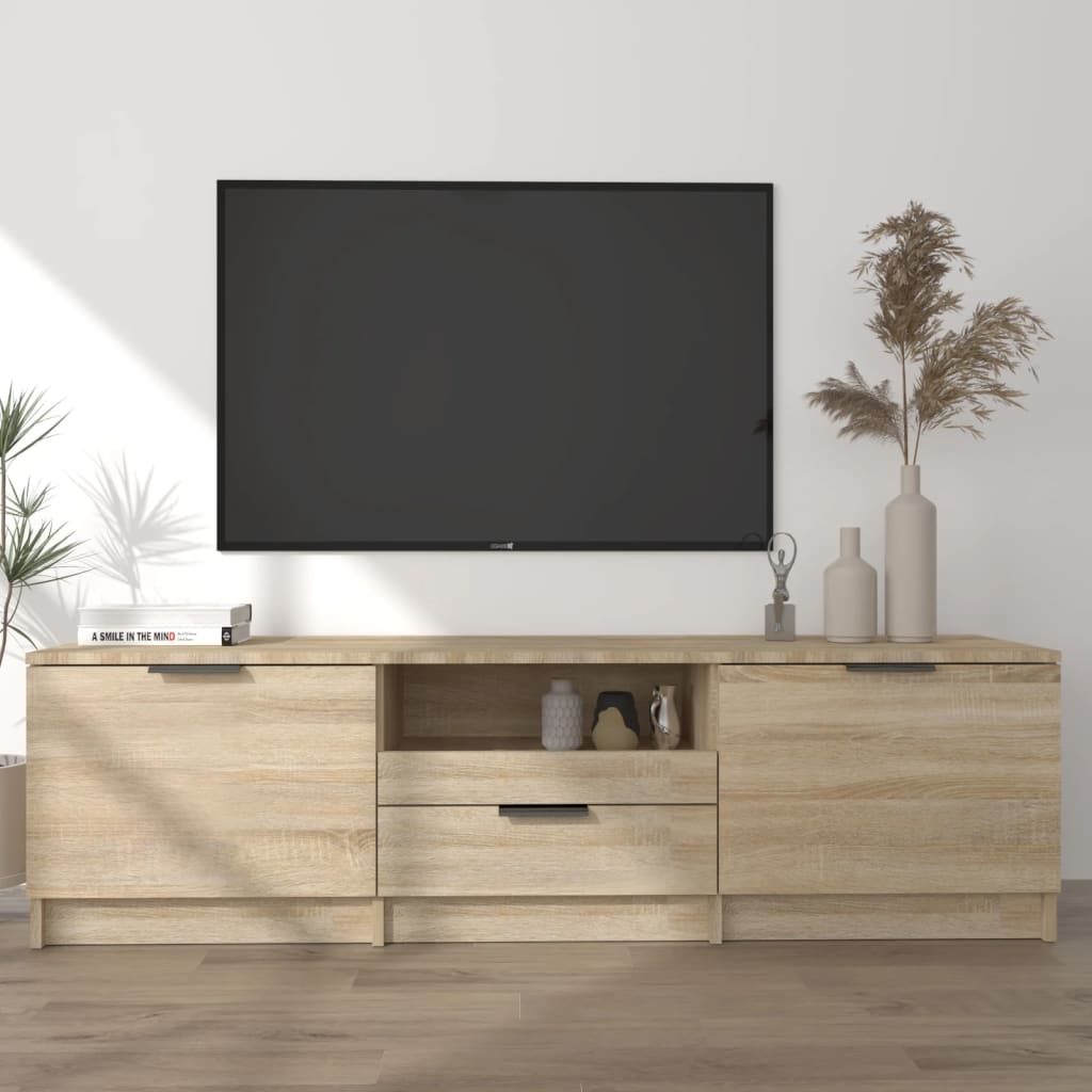 Tv-Bänk 140X35X40 Cm Konstruerat Trä