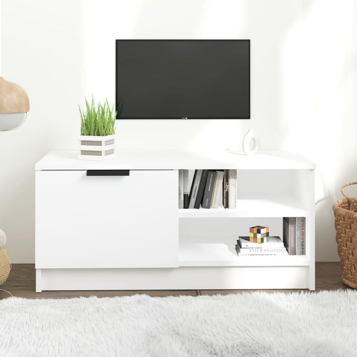 Tv-Bänkar 2 St 80X35X36,5 Cm Konstruerat Trä