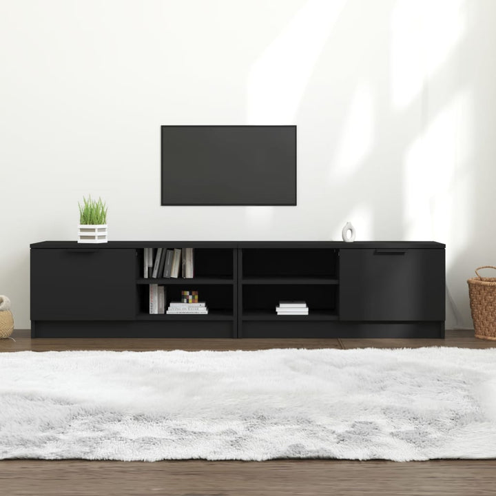 Tv-Bänkar 2 St 80X35X36,5 Cm Konstruerat Trä
