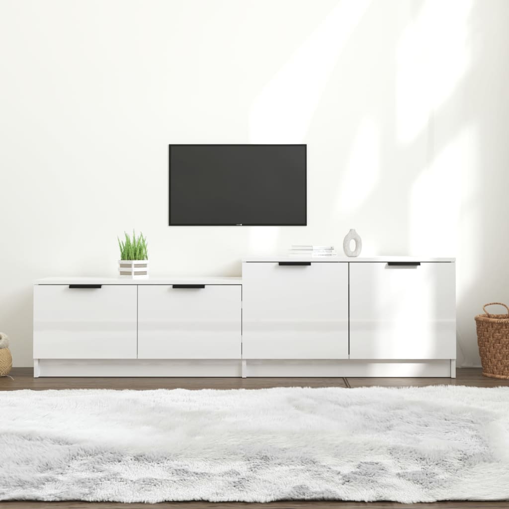 Tv-Bänk 158,5X36X45 Cm Konstruerat Trä