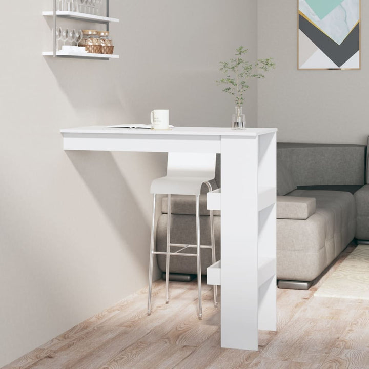 Barbord Väggmonterat 102X45X103,5 Cm Konstruerat Trä