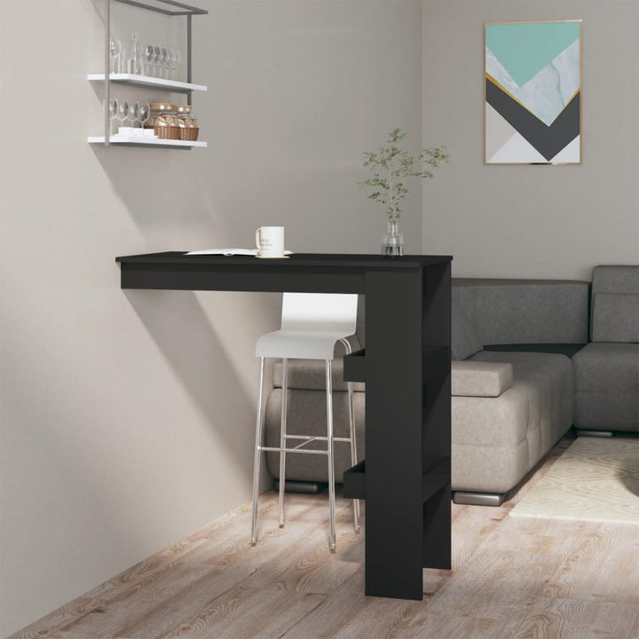 Barbord Väggmonterat 102X45X103,5 Cm Konstruerat Trä