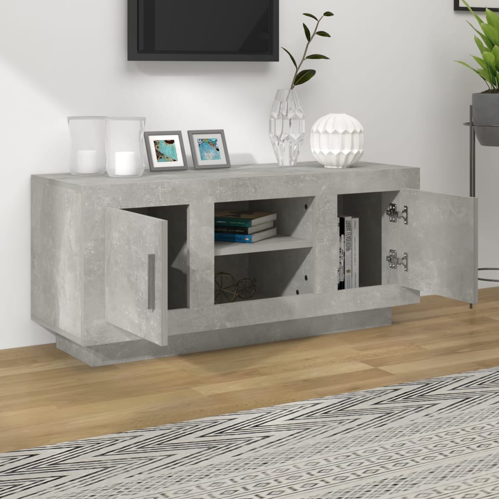 Tv-Bänk 102X35X45 Cm Konstruerat Trä