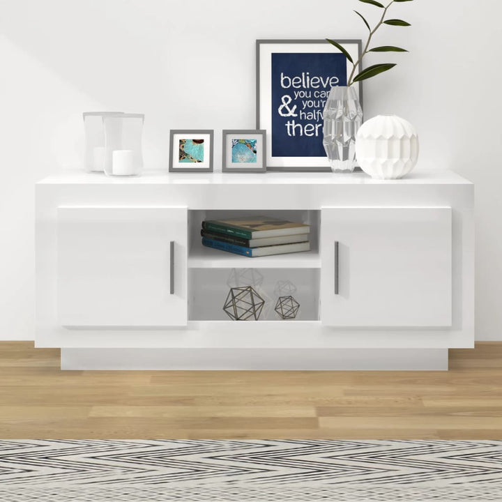 Tv-Bänk 102X35X45 Cm Konstruerat Trä