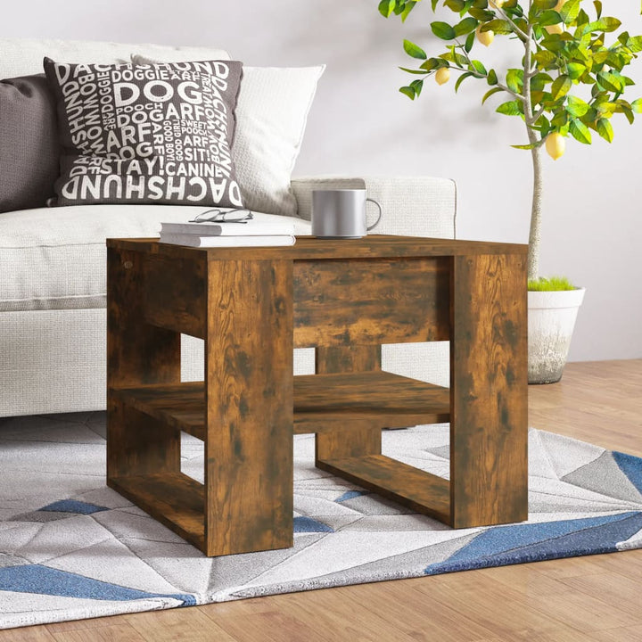 Soffbord 55,5X55X45 Cm Konstruerat Trä