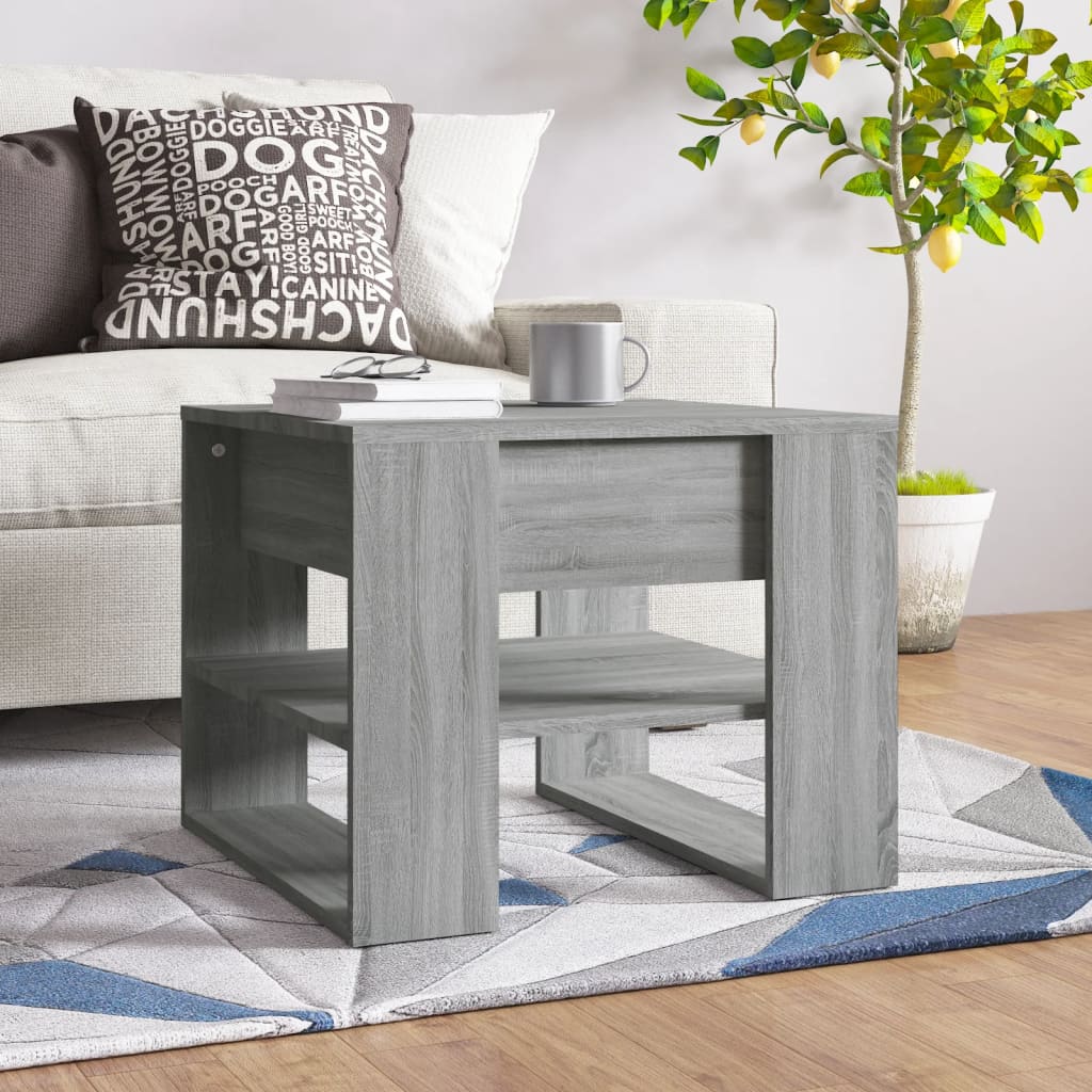 Soffbord 55,5X55X45 Cm Konstruerat Trä