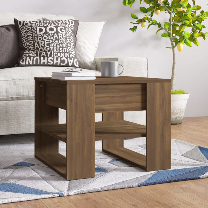 Soffbord 55,5X55X45 Cm Konstruerat Trä
