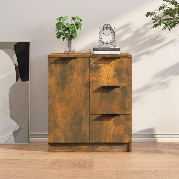 Skänk Ek 60X30X70 Cm Konstruerat Trä