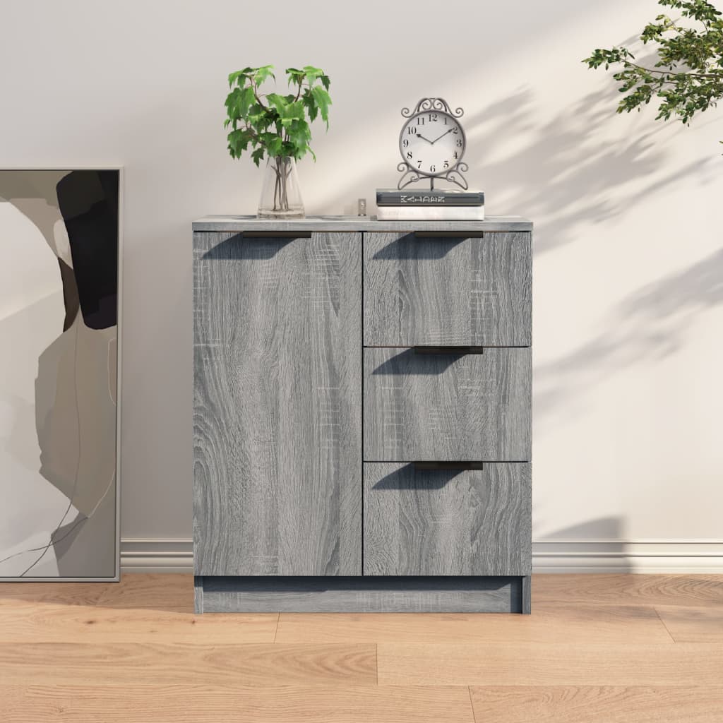 Skänk Ek 60X30X70 Cm Konstruerat Trä
