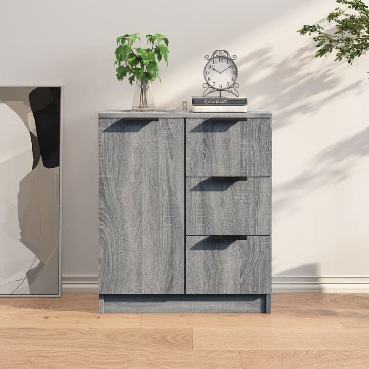 Skänk Ek 60X30X70 Cm Konstruerat Trä
