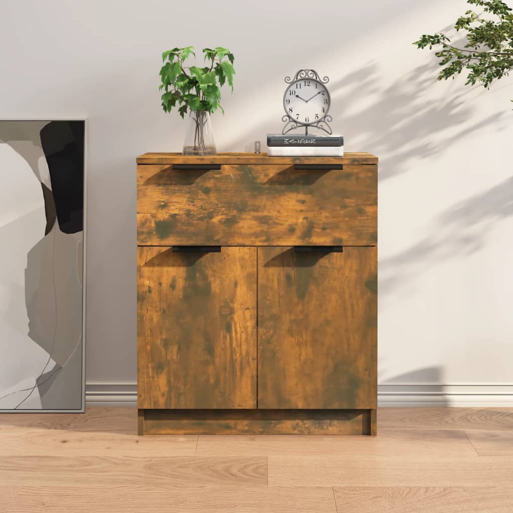 Skänk Ek 60X30X70 Cm Konstruerat Trä