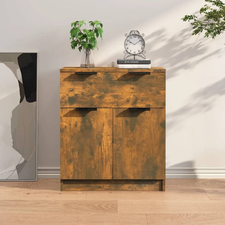 Skänk Ek 60X30X70 Cm Konstruerat Trä