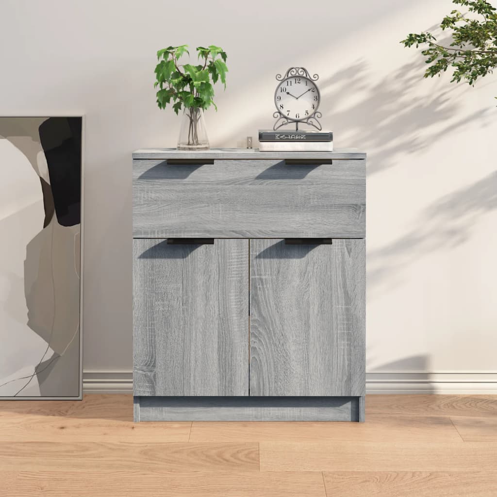 Skänk Ek 60X30X70 Cm Konstruerat Trä