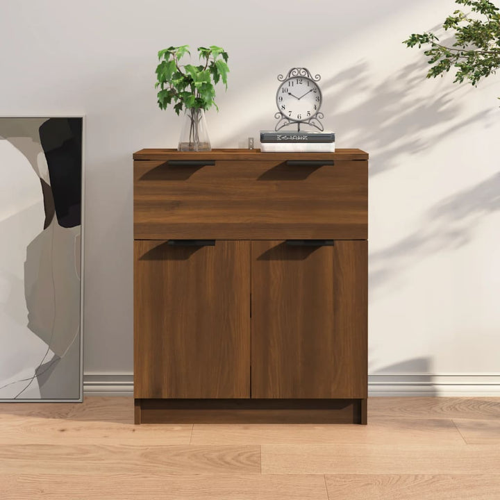 Skänk Ek 60X30X70 Cm Konstruerat Trä