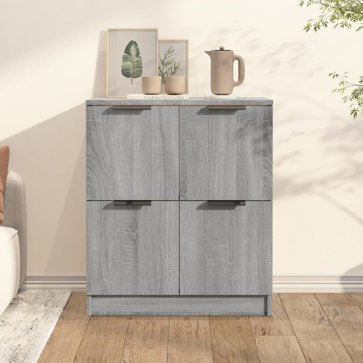 Skänk Ek 60X30X70 Cm Konstruerat Trä