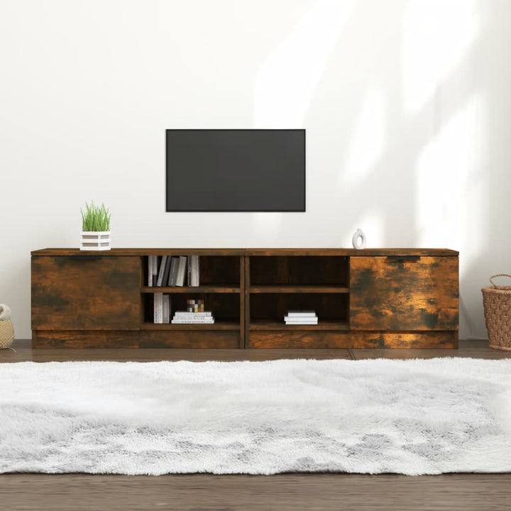 Tv-Bänkar 2 St 80X35X36,5 Cm Konstruerat Trä