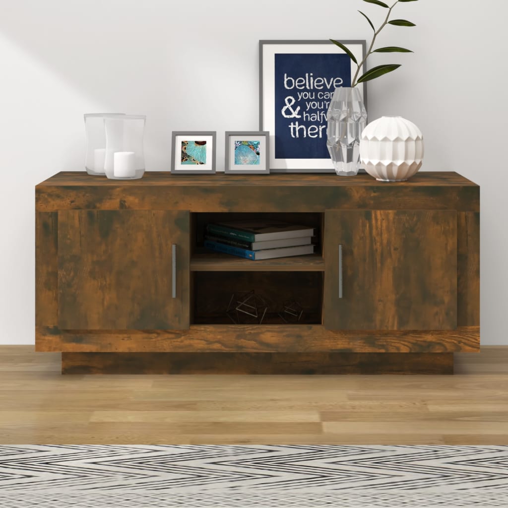Tv-Bänk 102X35X45 Cm Konstruerat Trä
