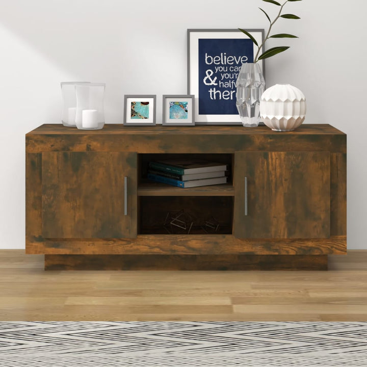 Tv-Bänk 102X35X45 Cm Konstruerat Trä