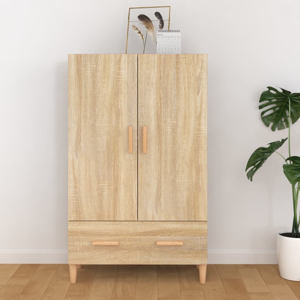 Högskåp 70X31X115 Cm Konstruerat Trä