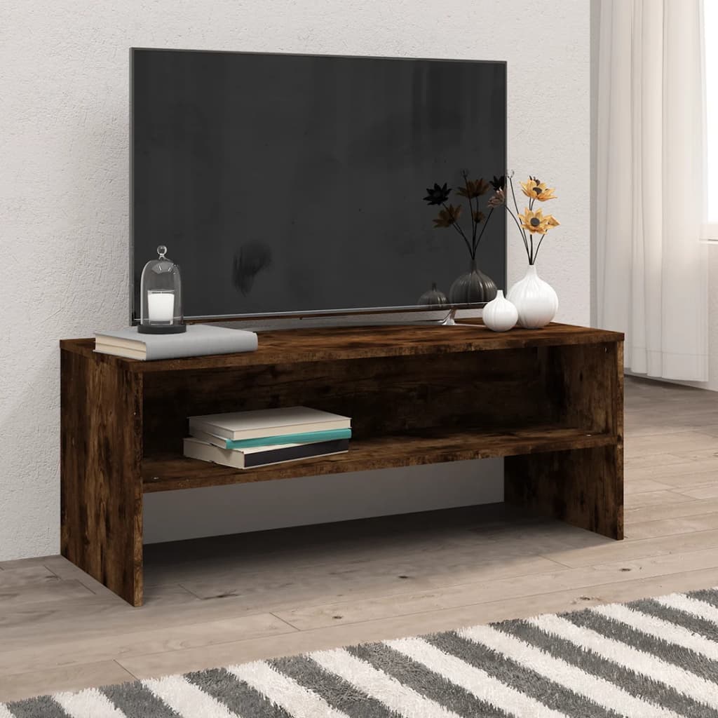 Tv-Bänk 100X40X40 Cm Konstruerat Trä