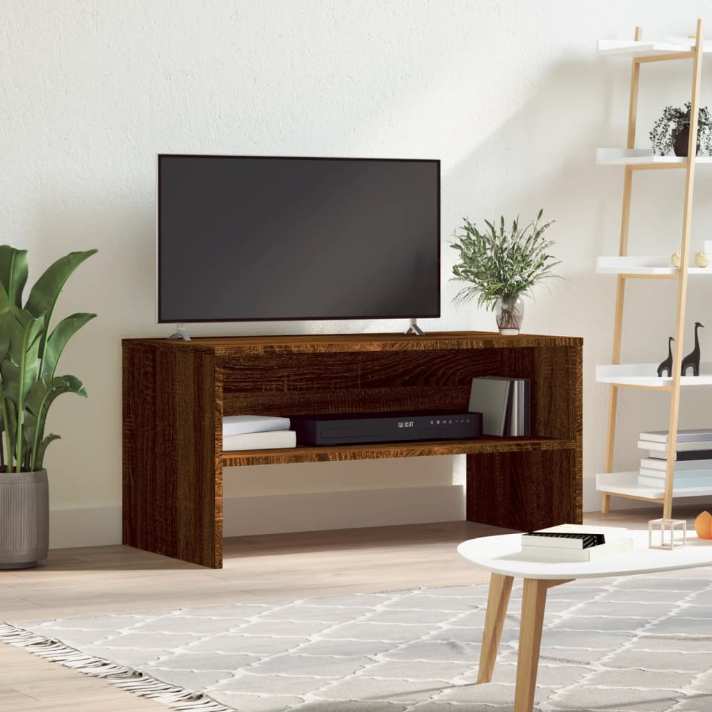 Tv-Bänk 80X40X40 Cm Konstruerat Trä