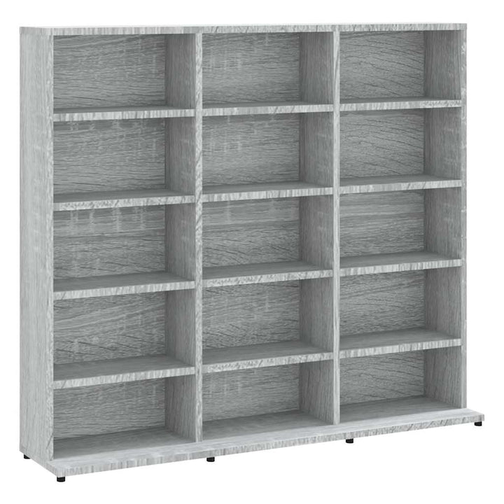 Cd-Hylla Grå Djävulen 100X23X89,5 Cm Konstruerat Trä