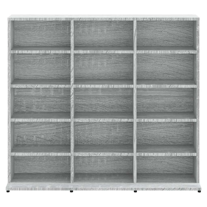 Cd-Hylla Grå Djävulen 100X23X89,5 Cm Konstruerat Trä