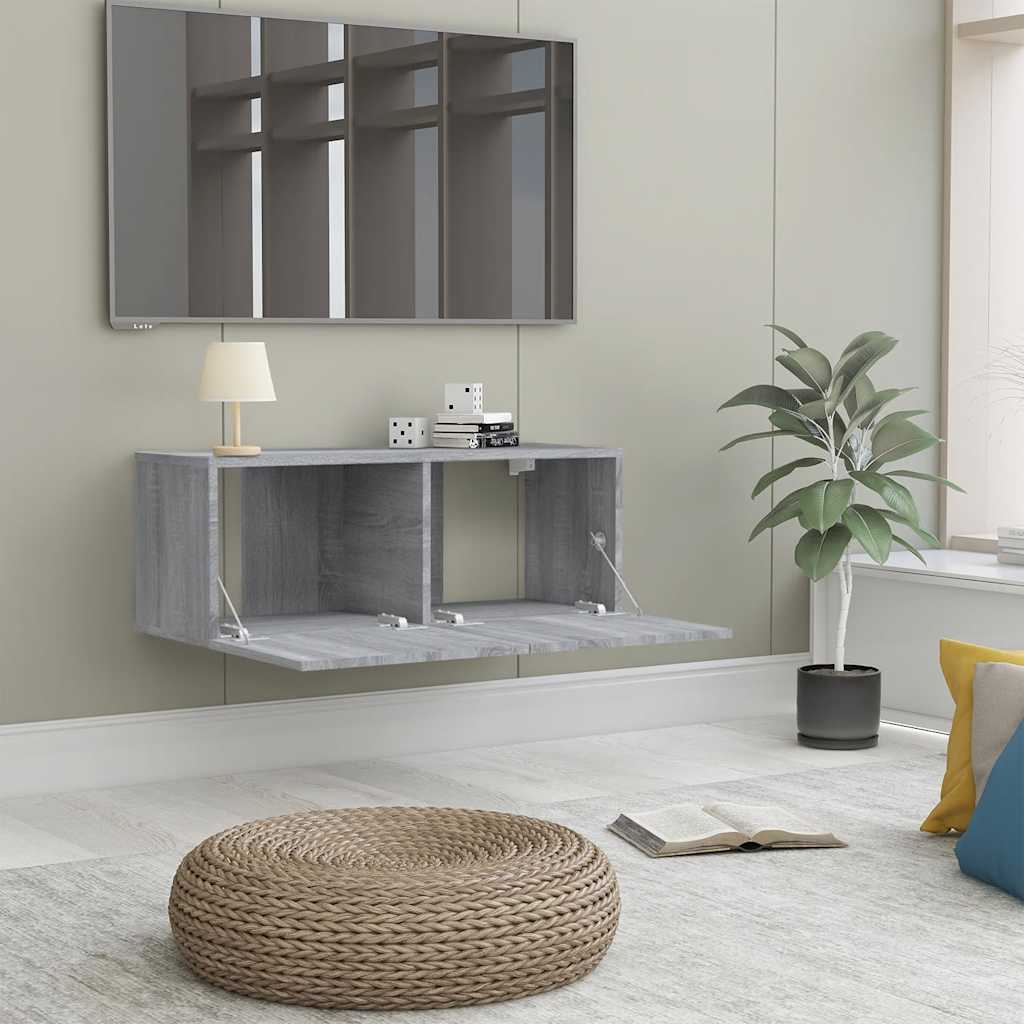 Tv-Bänk 80X30X30 Cm Konstruerat Trä