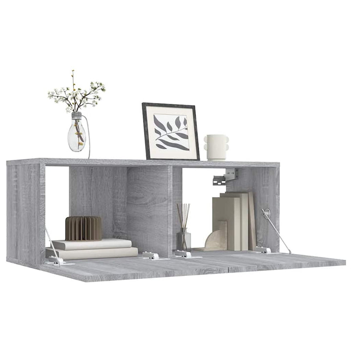 Tv-Bänk 80X30X30 Cm Konstruerat Trä