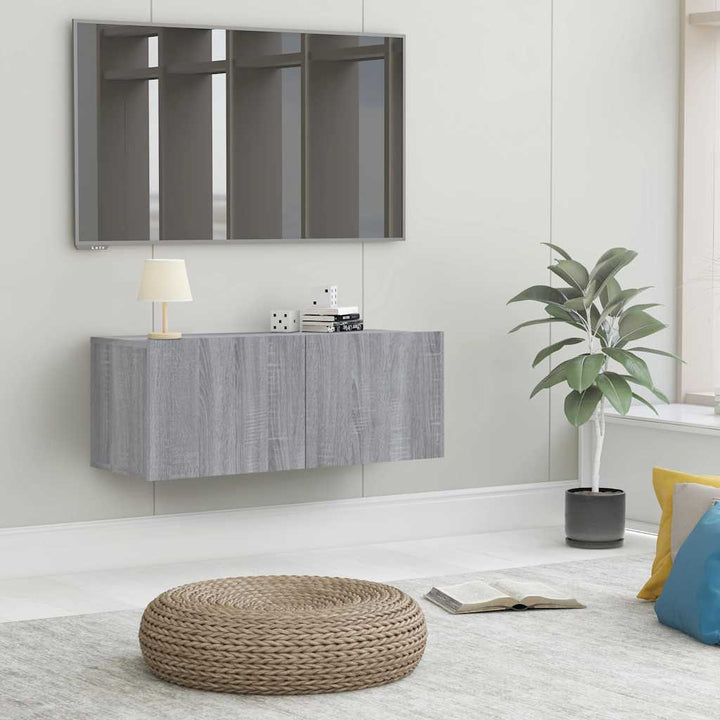 Tv-Bänk 80X30X30 Cm Konstruerat Trä