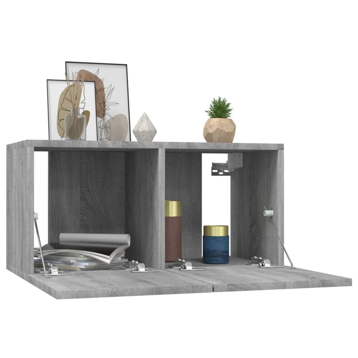 Hängande Tv-Skåp 60X30X30 Cm Konstruerat Trä