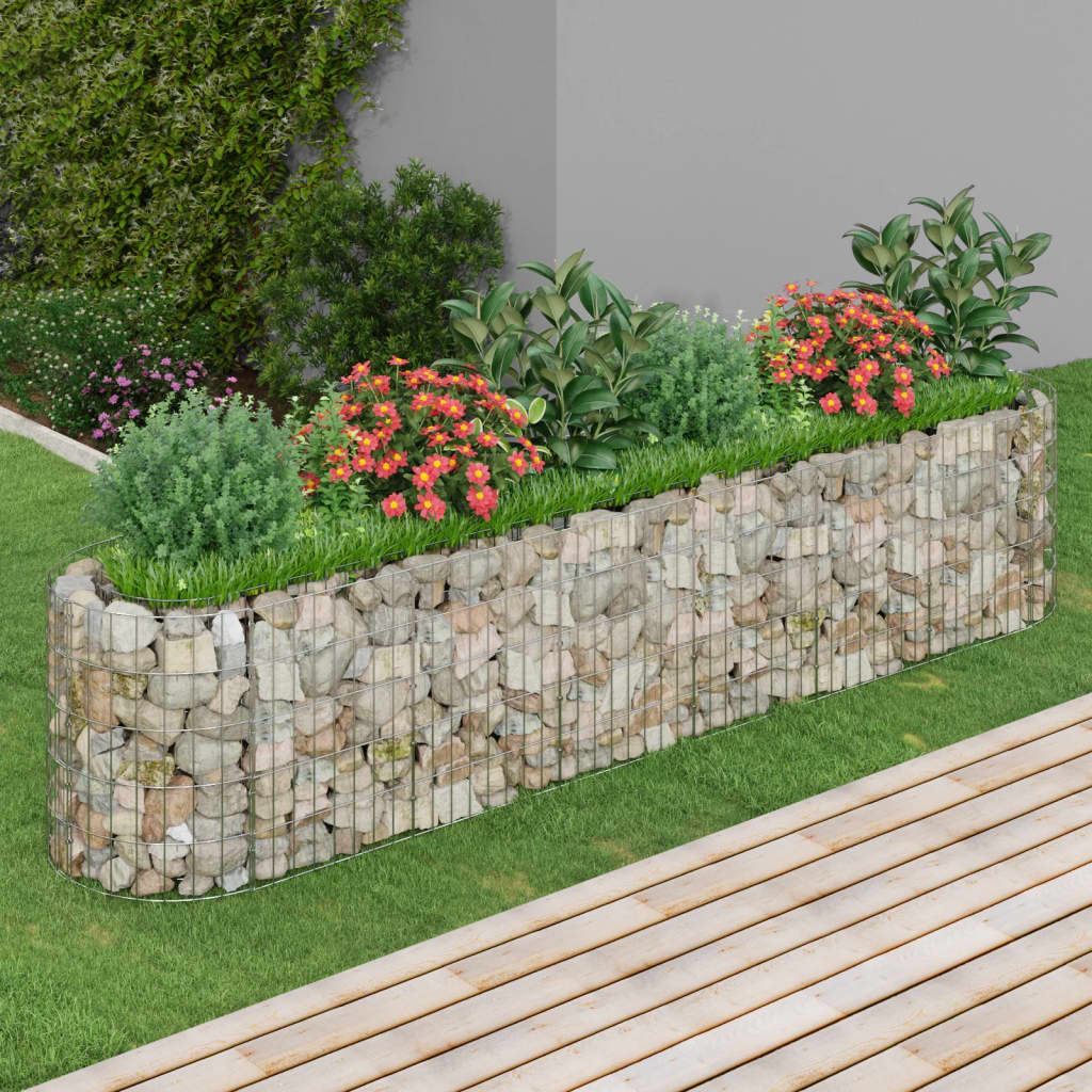 Planteringsgabion Galvaniserat Järn