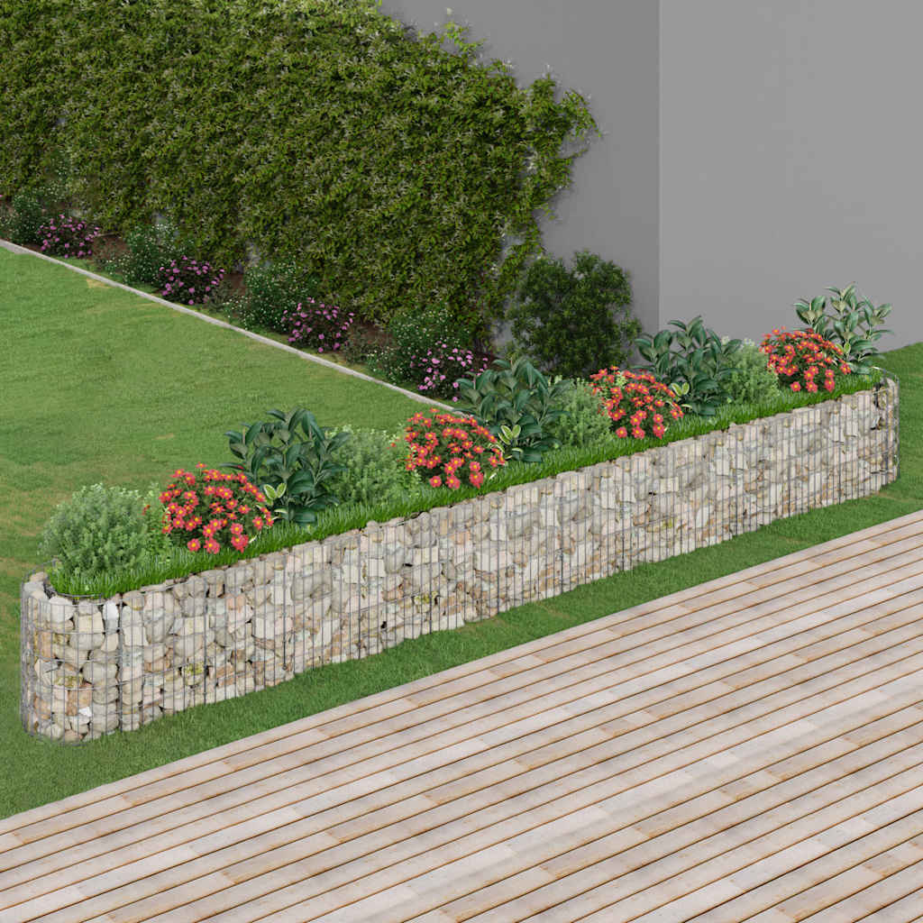 Planteringsgabion Galvaniserat Järn