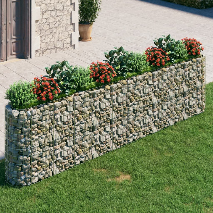 Planteringsgabion Galvaniserat Järn