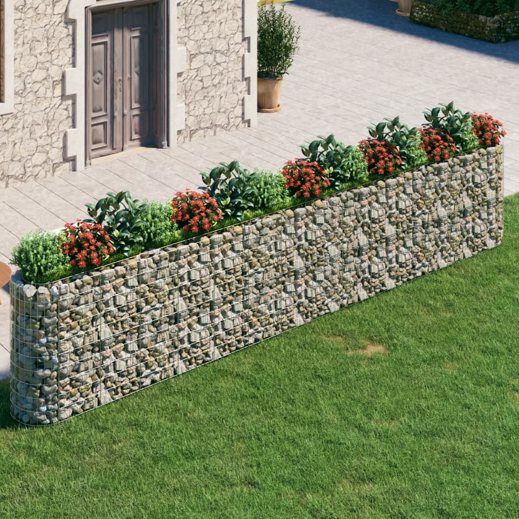 Planteringsgabion Galvaniserat Järn