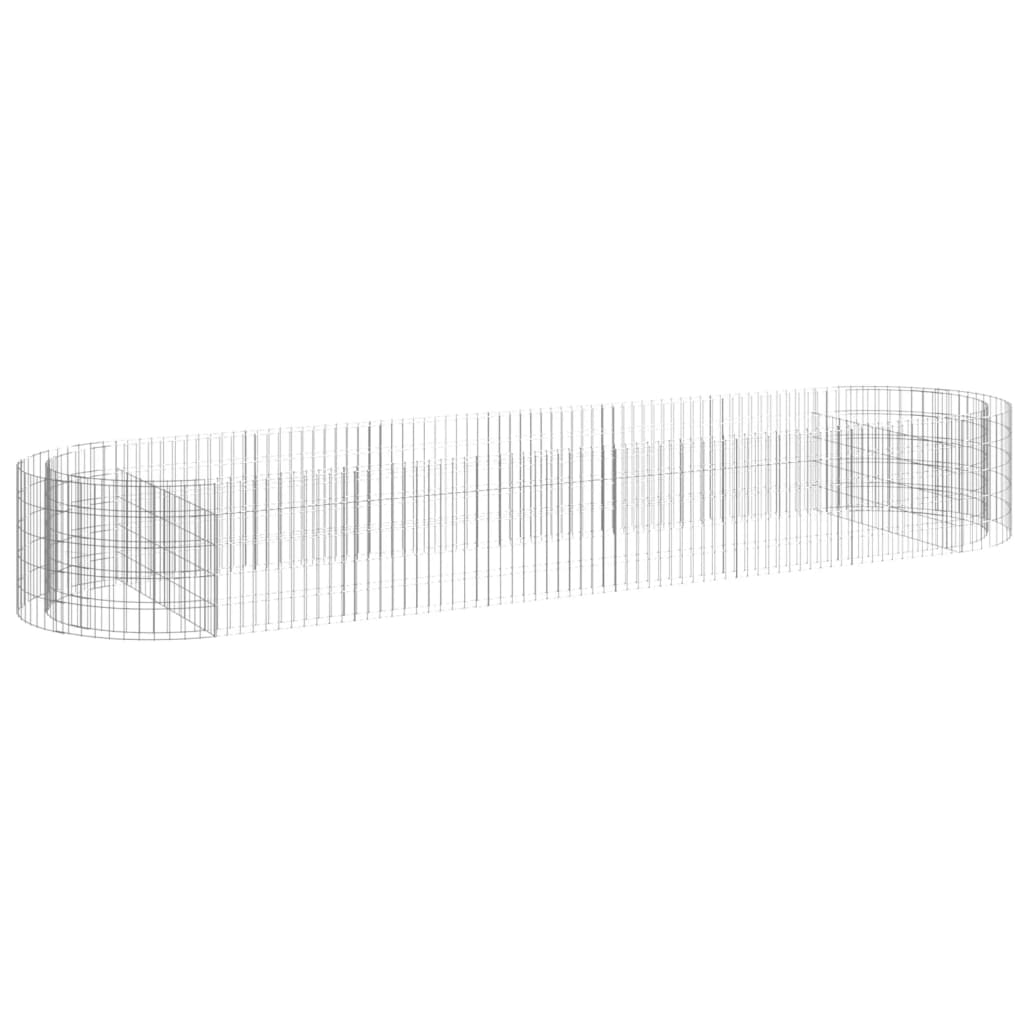 Planteringsgabion Galvaniserat Järn