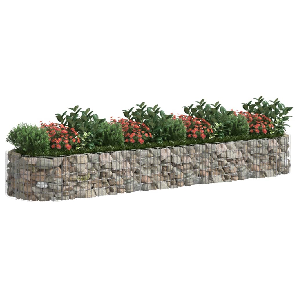Planteringsgabion Galvaniserat Järn