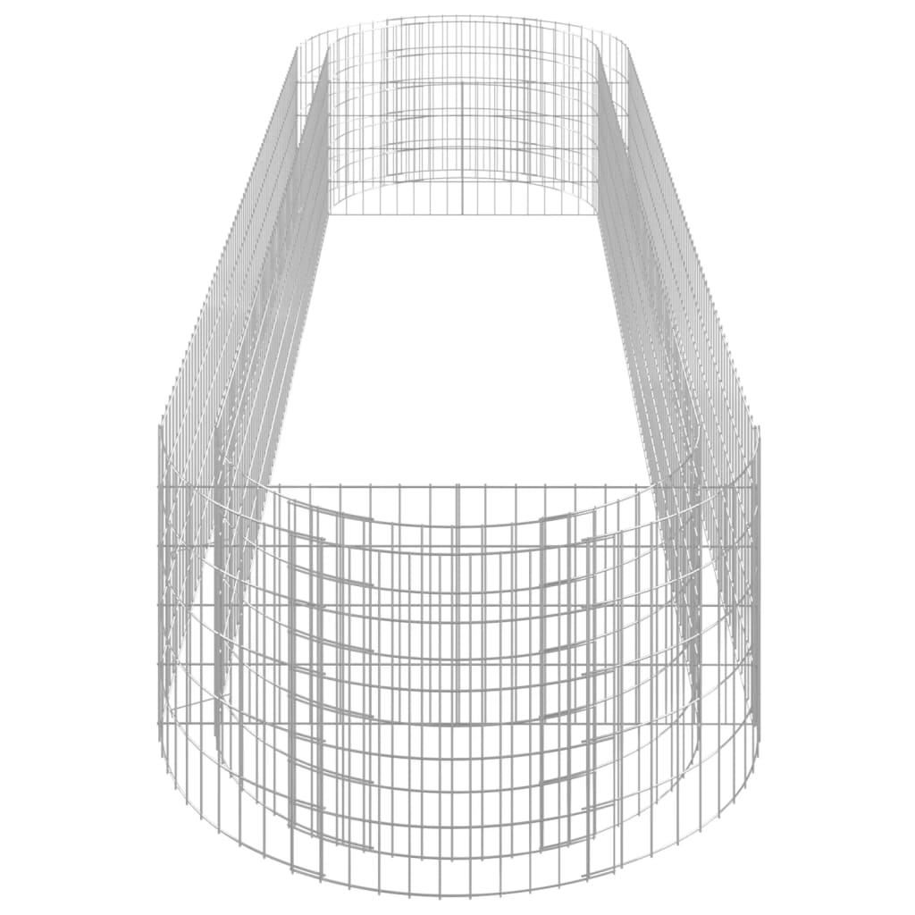 Planteringsgabion Galvaniserat Järn
