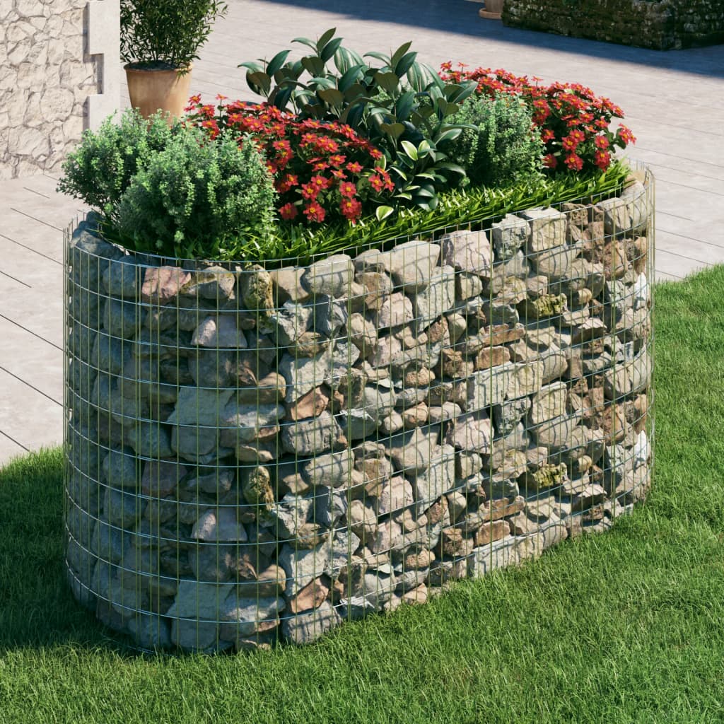 Planteringsgabion Galvaniserat Järn